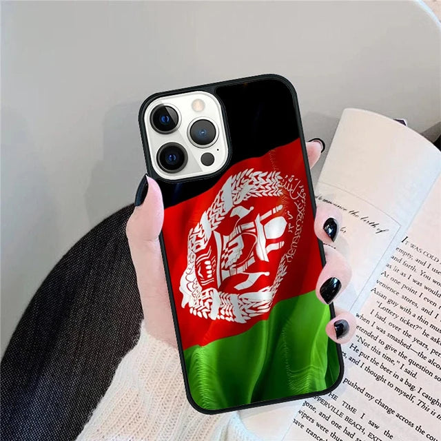 Afghanistan Flag Mobile Phone Cases Cover For iPhones