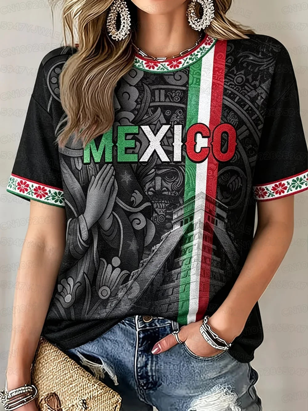 Mexico Print Tee