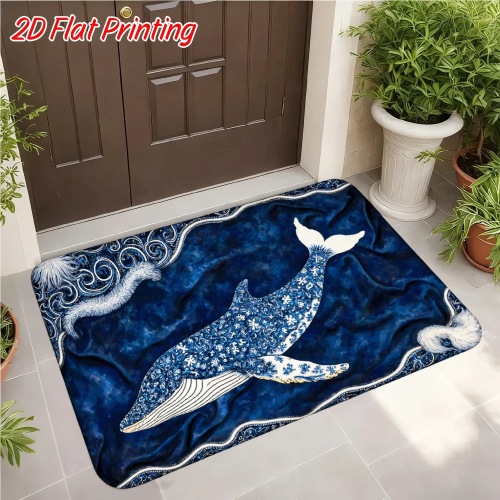 Peacock Doormat Decor