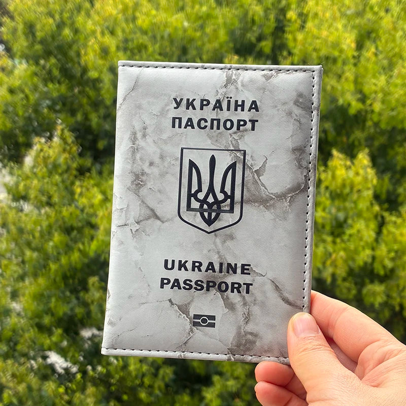 Ukraine National Emblem Passport Cover