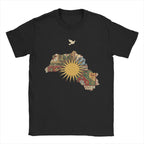 Kurdistan Map Flag Culture Men's T Shirt