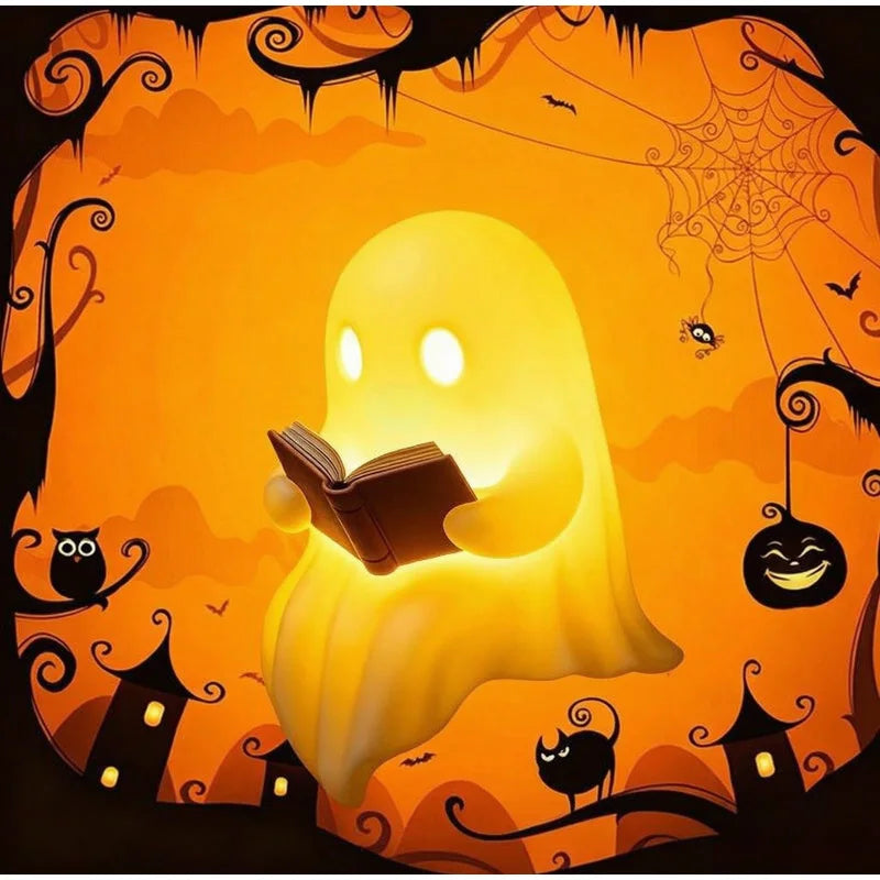 Halloween Desktop Luminous Reading Ghost Ornaments