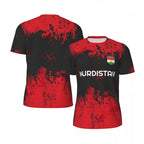 KURDISTAN 3D Print Sport Men T-shirt