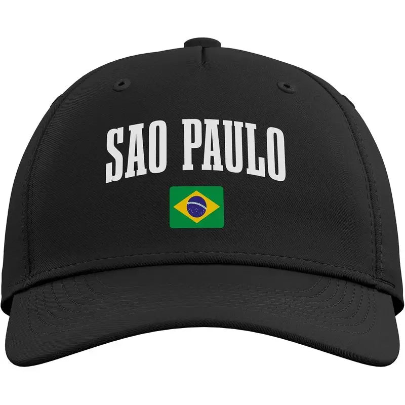 Brazil Flag Adjustable Baseball Hat