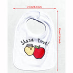 Stylish & Cute Rosh Hashanah Baby Bib