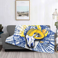 Blanket Los Angeles La Rams Football Ramheart Logo