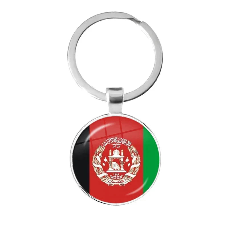 Afghanistan Flag Keychain Gift