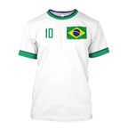 Brazil 2026 Oversized Football Tee
