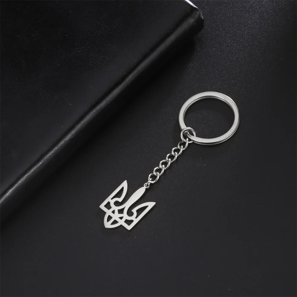National Symbols Of Ukraine Keychain