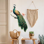 Painted Branches Peacock Home Decor