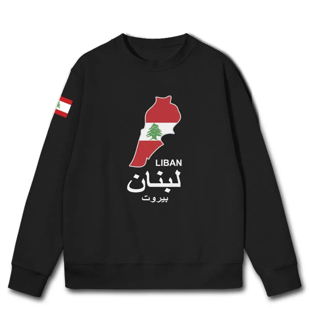 Lebanon Map Hoodie