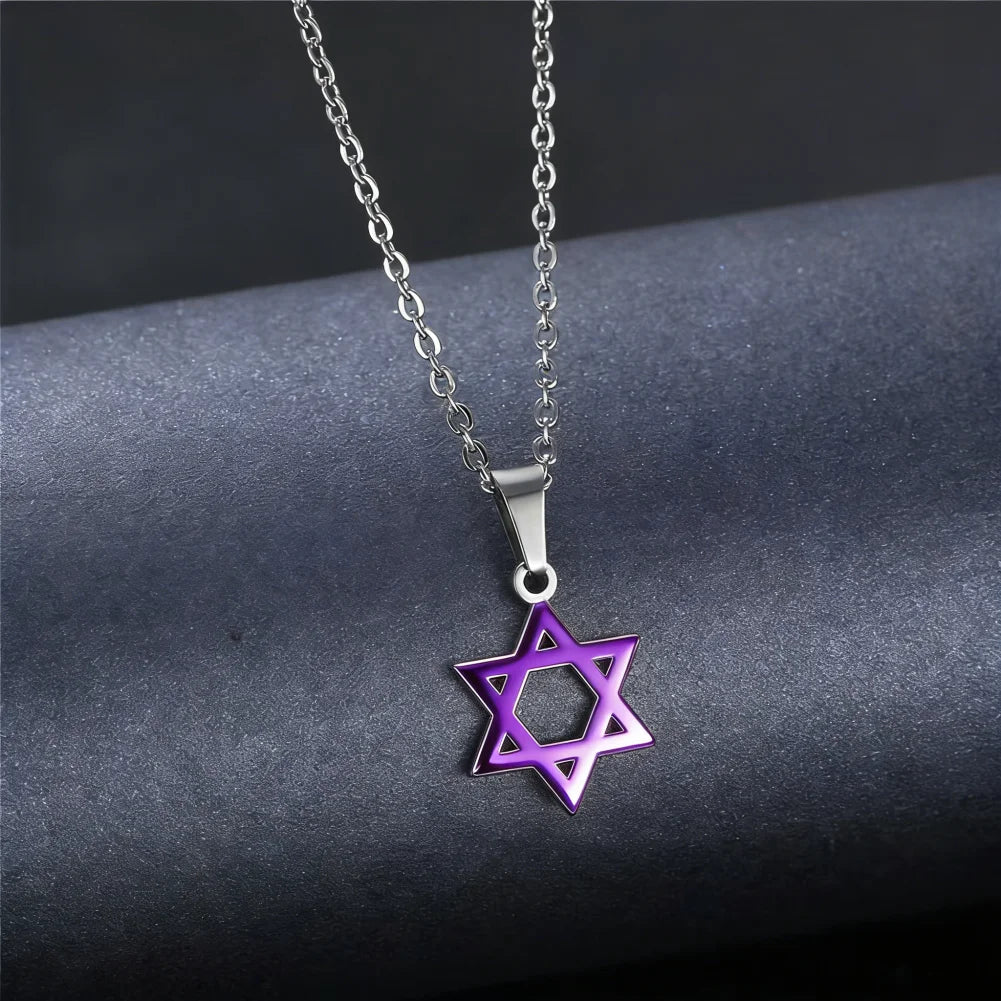 Simple Star of David Necklace
