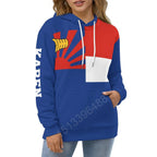 Karen Flag 3D Hoodie Polyester