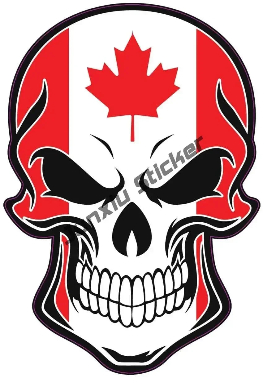 Canada Coat of Arms Emblem Sticker Niagara Falls Canada USA Ottawa Seal Sticker Round Flag Map for Car Laptop Fridge Accessories