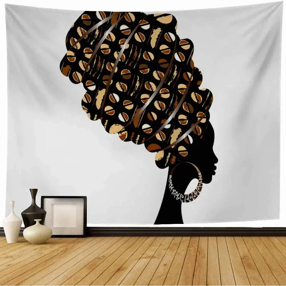 African Tapestry Wall Hanging Decor