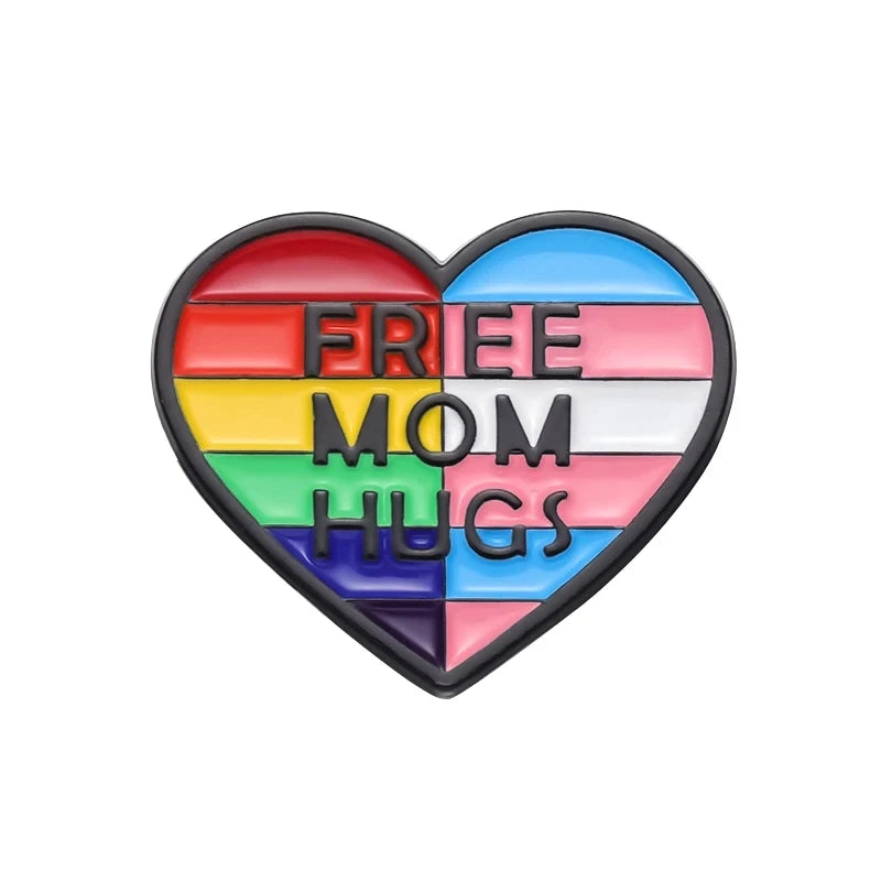 LGBT Rainbow Enamel Pins Pride