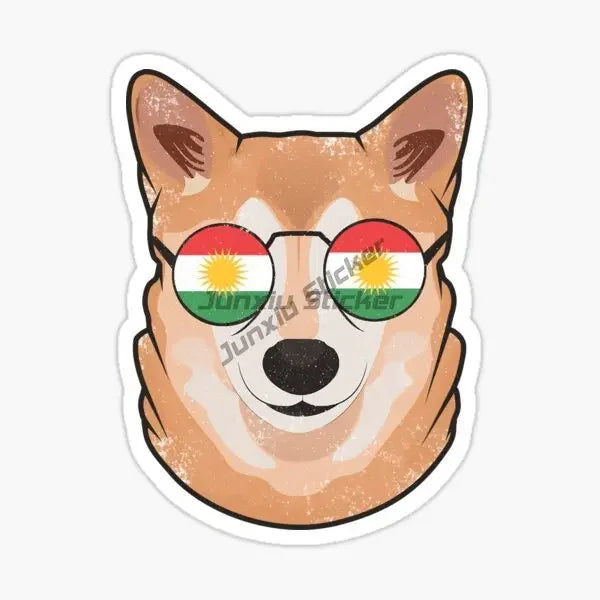 Kurdistan Flag Car Stickers