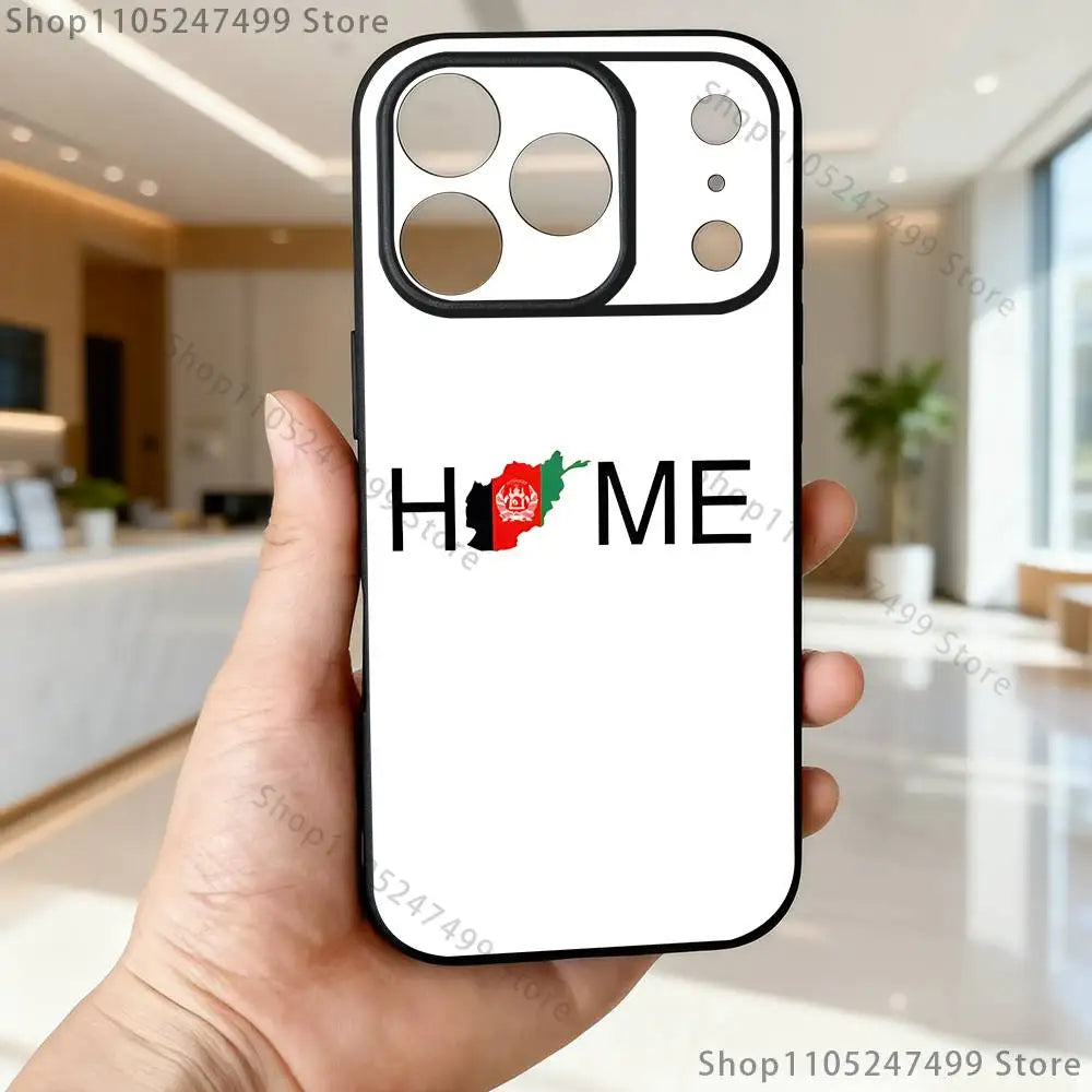 Flag of Afghanistan Phone Case For iPhones