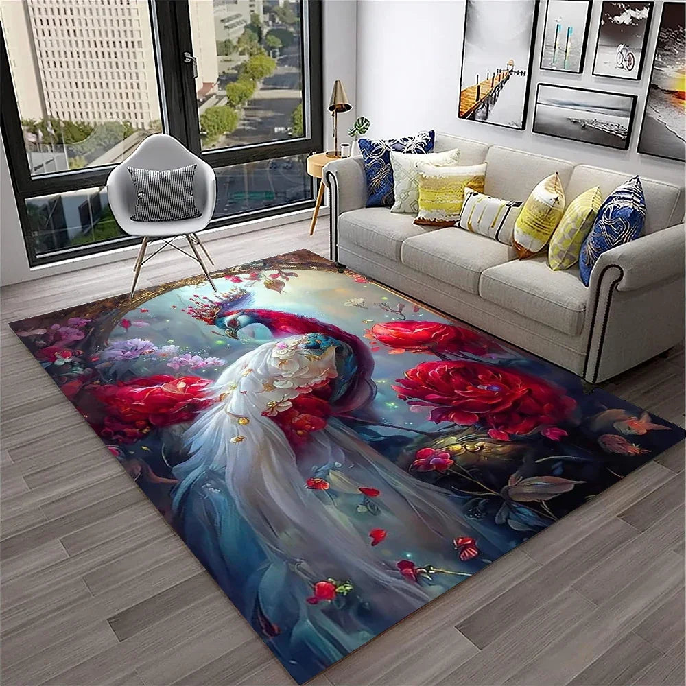 Peacock Rug Doormat