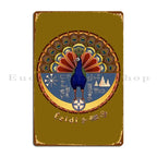 Yazidi Melek Taus Metal Poster Wall Decor