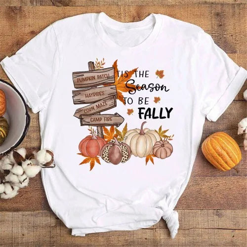 Just A Girl Who Loves Fall Shirt