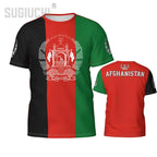 Afghanistan Flag Emblem 3D T-shirts