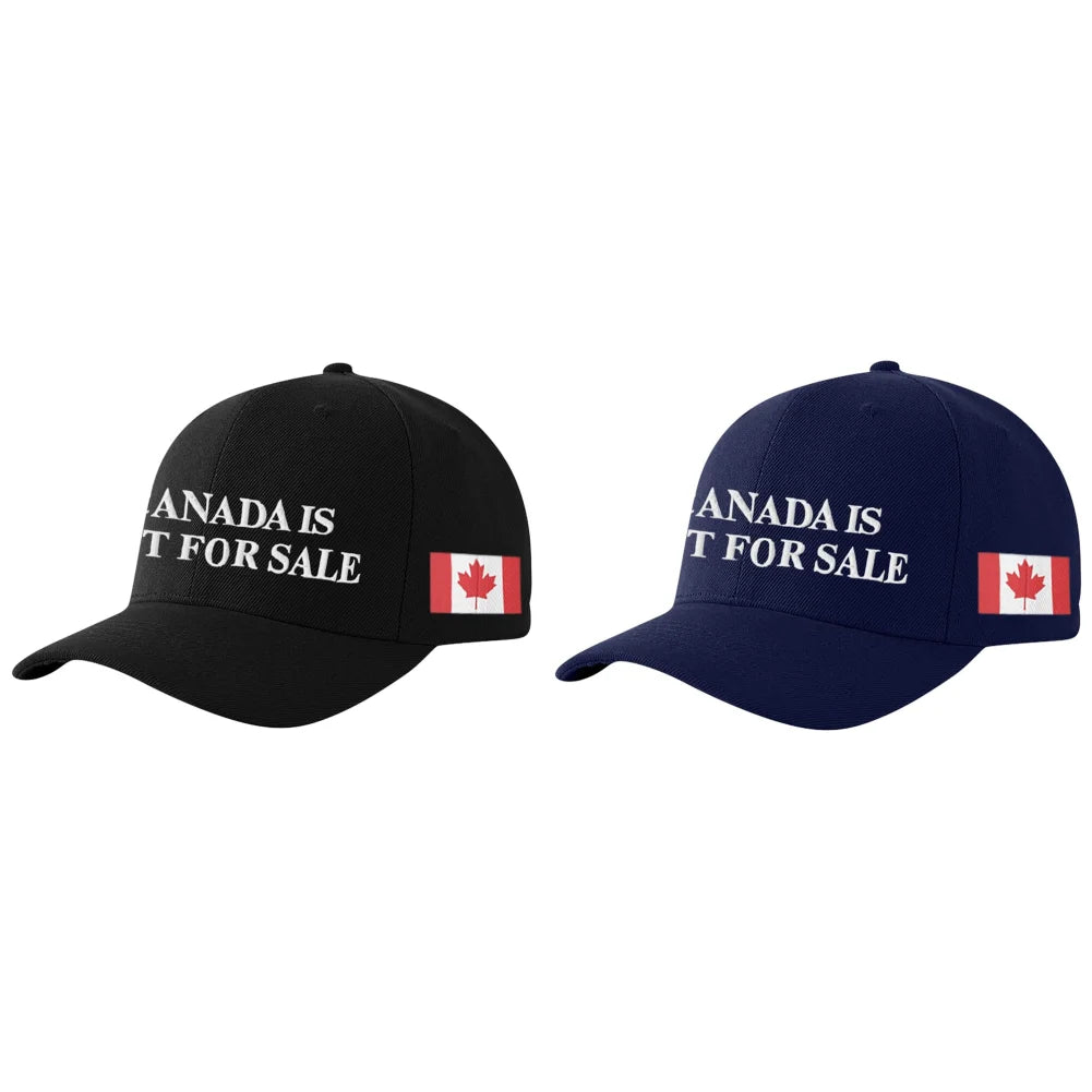 Canada is Not for Sale Hat Adjustable Vintage Baseball Cap Spring Summer Men Women Outdoor Sports Trucker Hat for Hiking Fishing