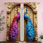 Peacock Gothic Curtains