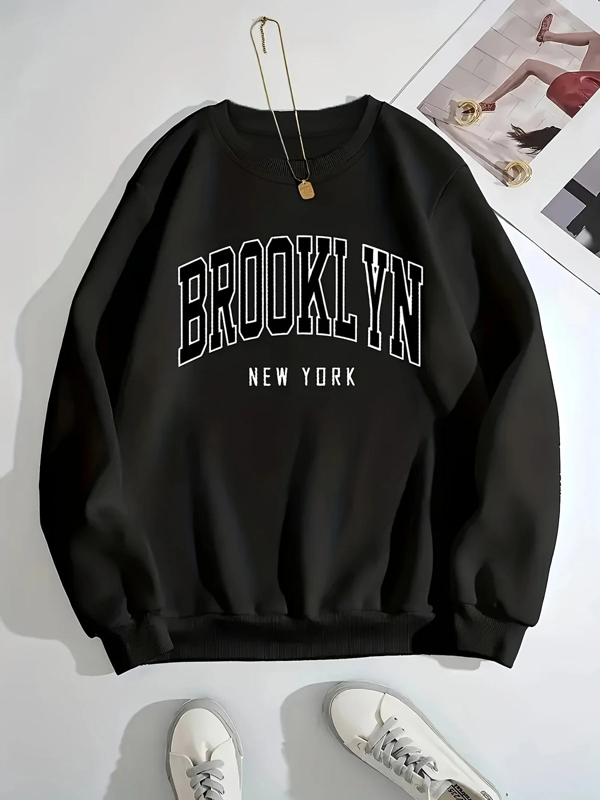 Brooklyn Print Sweatshirt