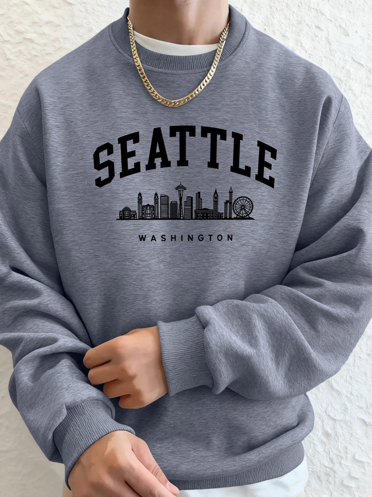 Seattle Letter Sweatshirt
