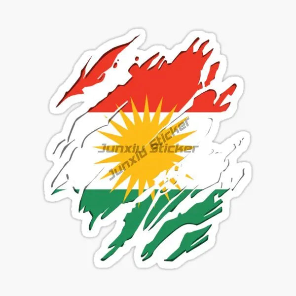Kurdistan National Emblem Sticker