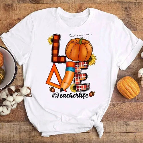 Just A Girl Who Loves Fall Shirt