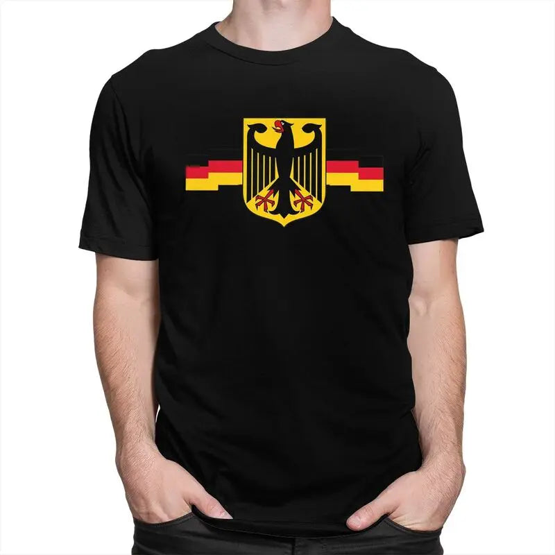 German Eagle On Shield T Shirts
