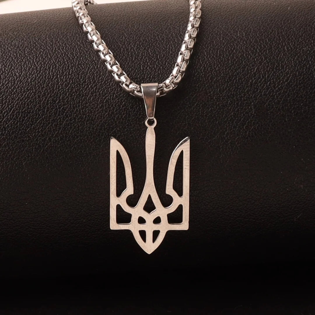 Ukraine Emblem Necklace