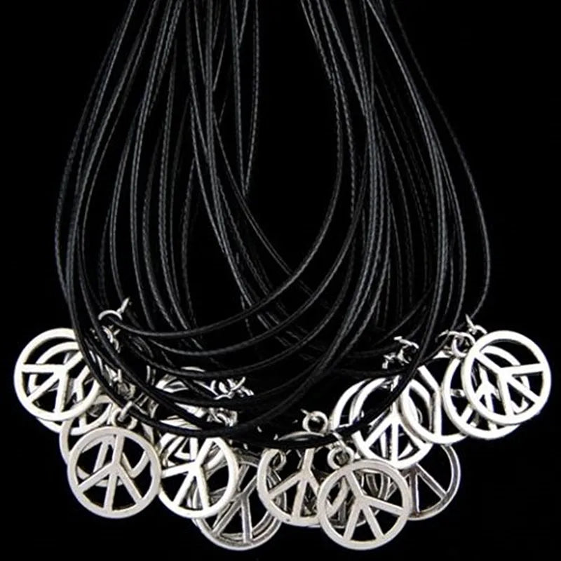 Anti-war Charms Peace sign -International Day of Peace