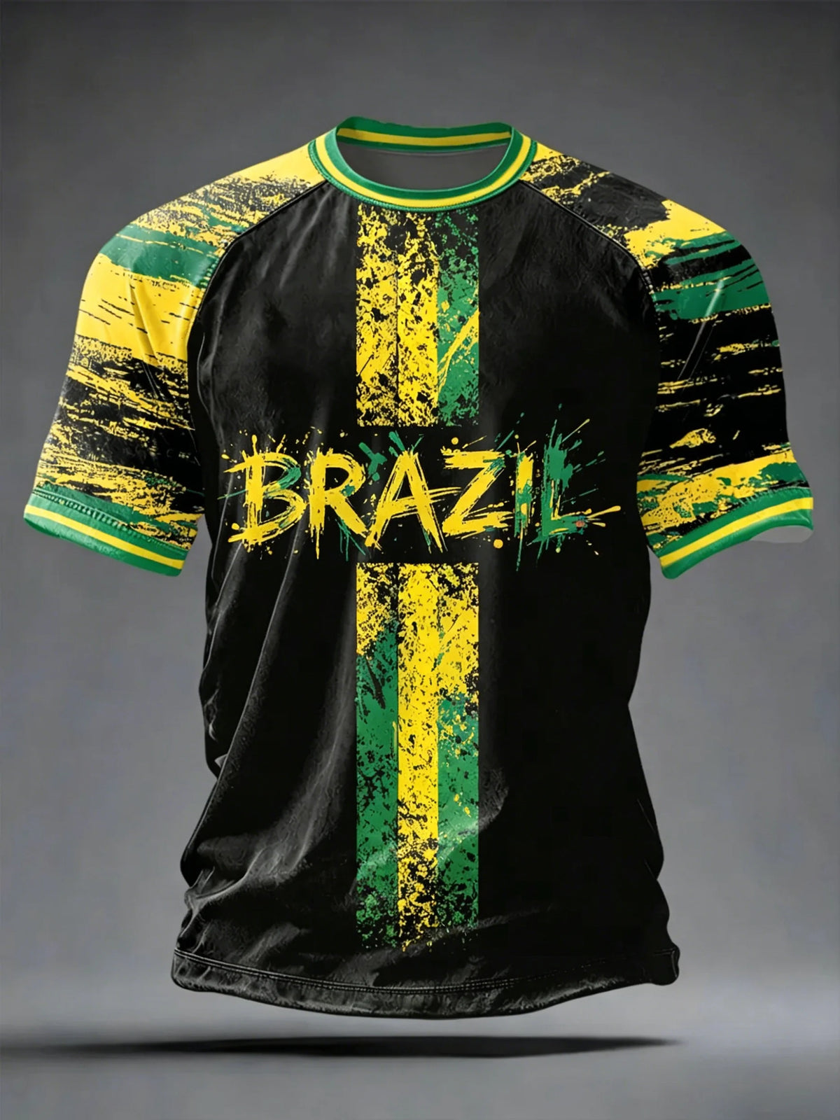 Brazil Style Football Jersey Unisex Top