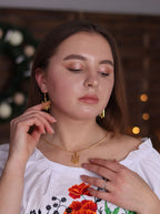 Ukraine National Emblem Necklace