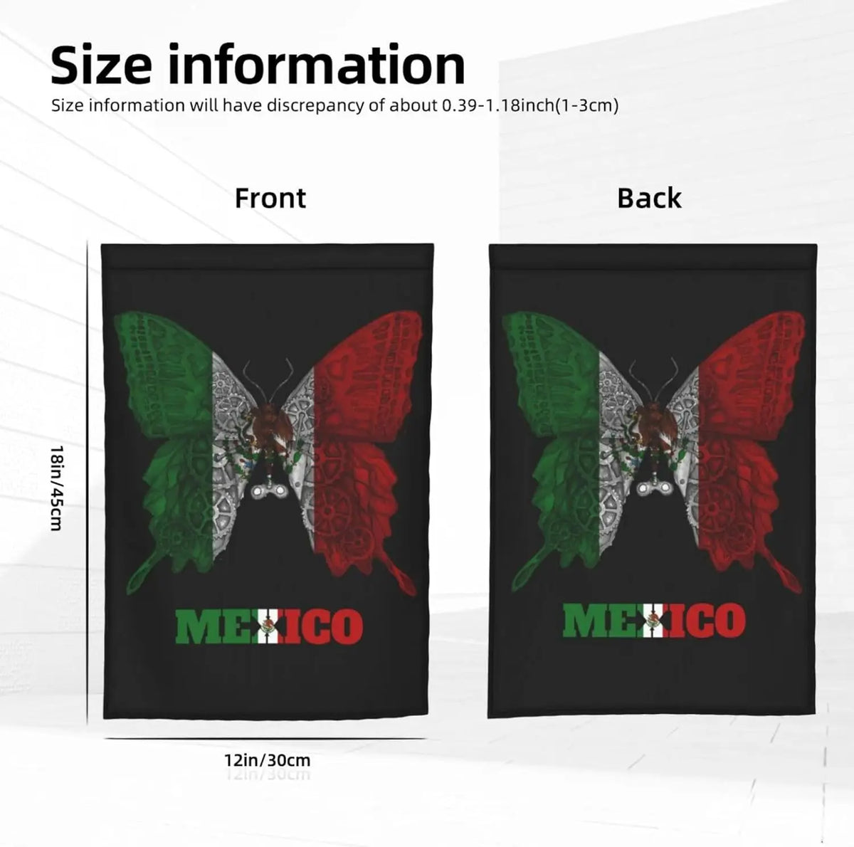 Vintage Butterfly Flag