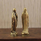 Brass Maria Figurine Pendant Brass Maria Figurine