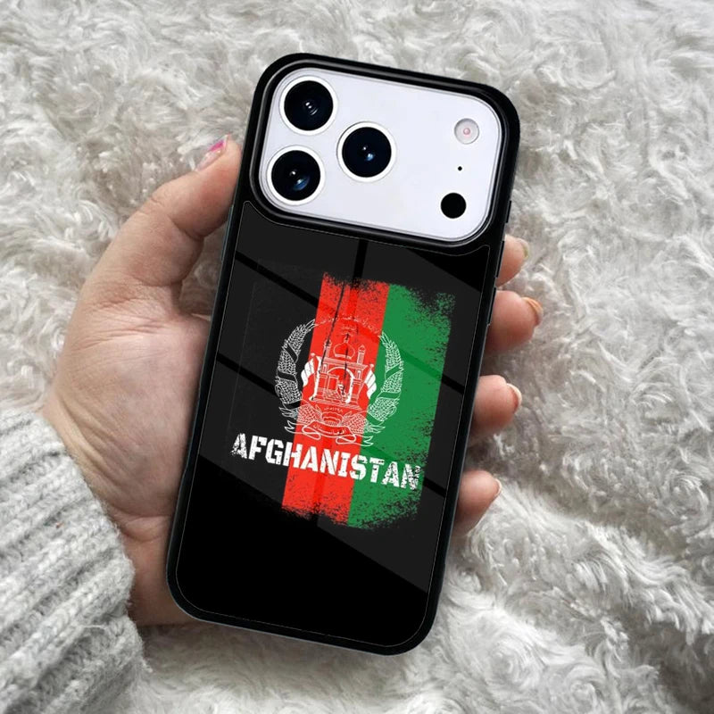 Afghan Flag soft Phone Case For iPhone