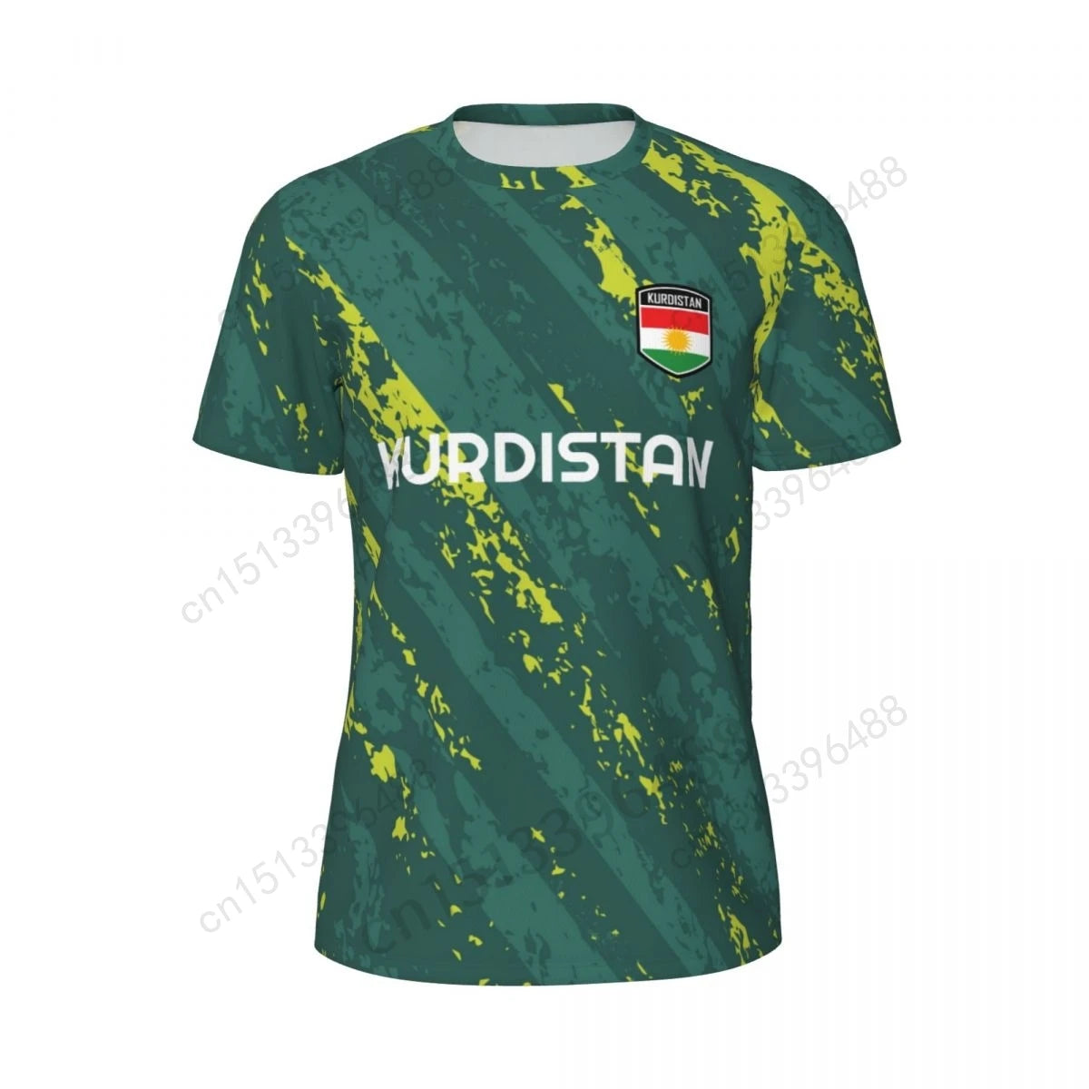 Kurdistan Flag 3D Printed T Shirt