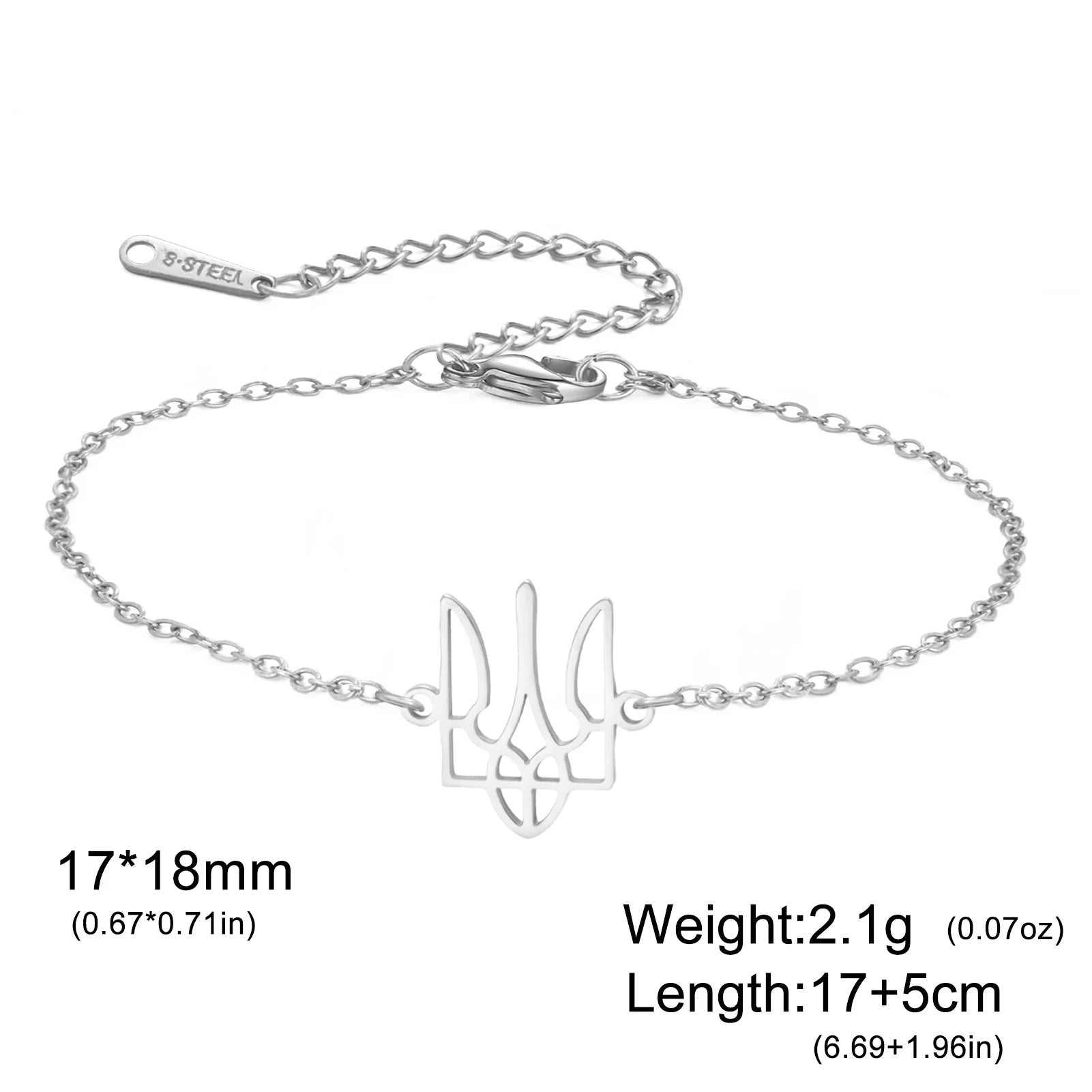 Ukraine Emblem Bracelet
