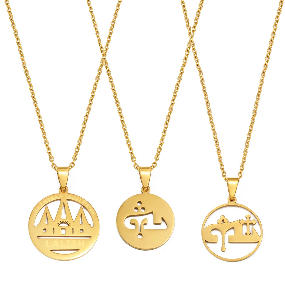 1Piece Ezidi Lalish Religion Necklaces