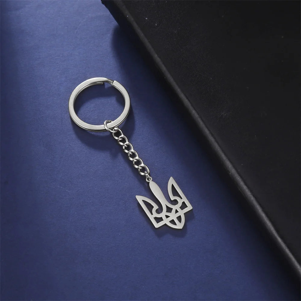 National Symbols Of Ukraine Keychain