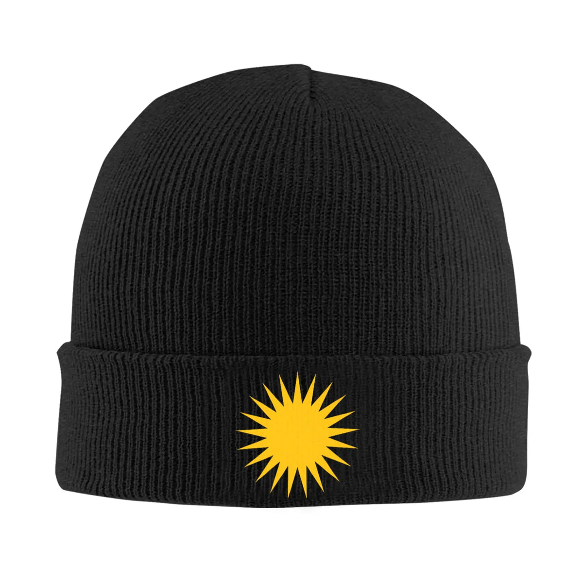 Sun Flag Knitted Caps