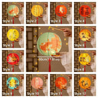 Folding Mid-Autumn Paper Lanterns Luminous Decor