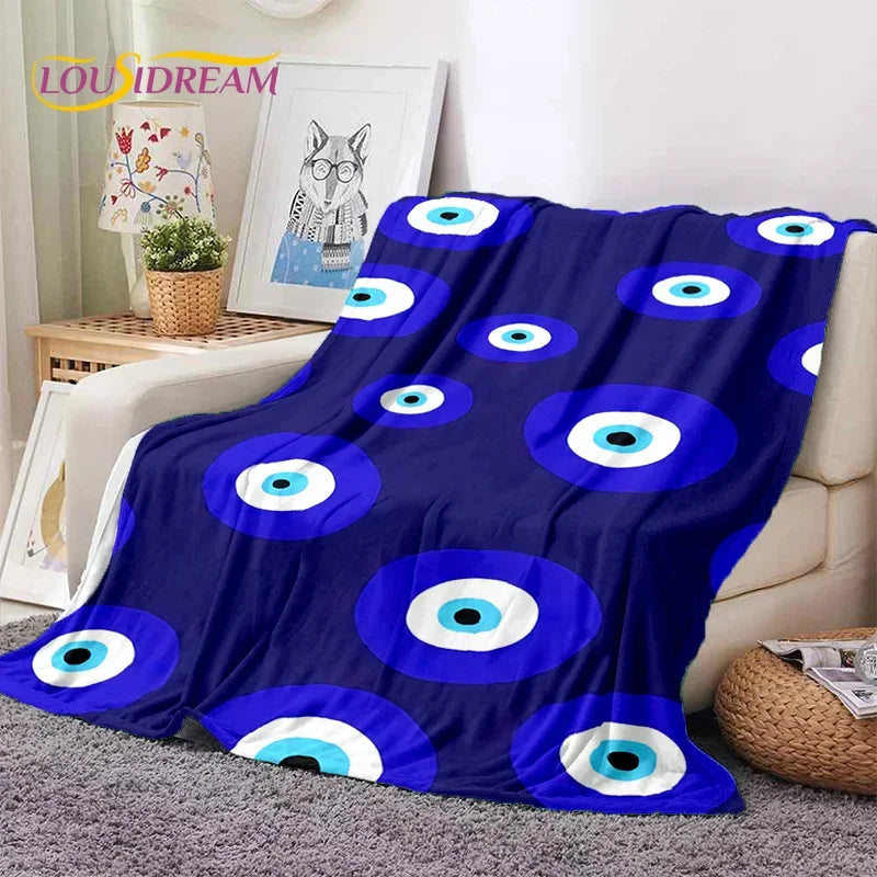 3D Evil Eye Blanket
