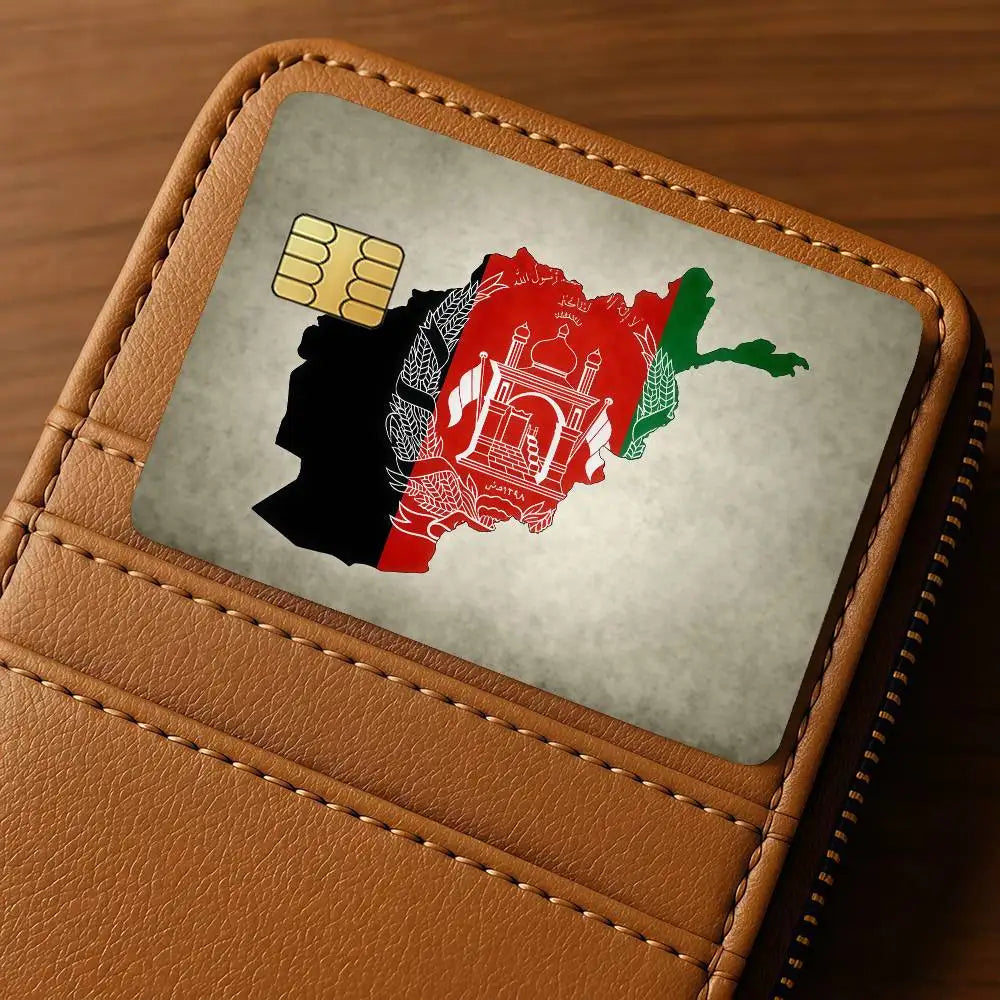 Afghan Afghanistan Credit Card Decorative Protection