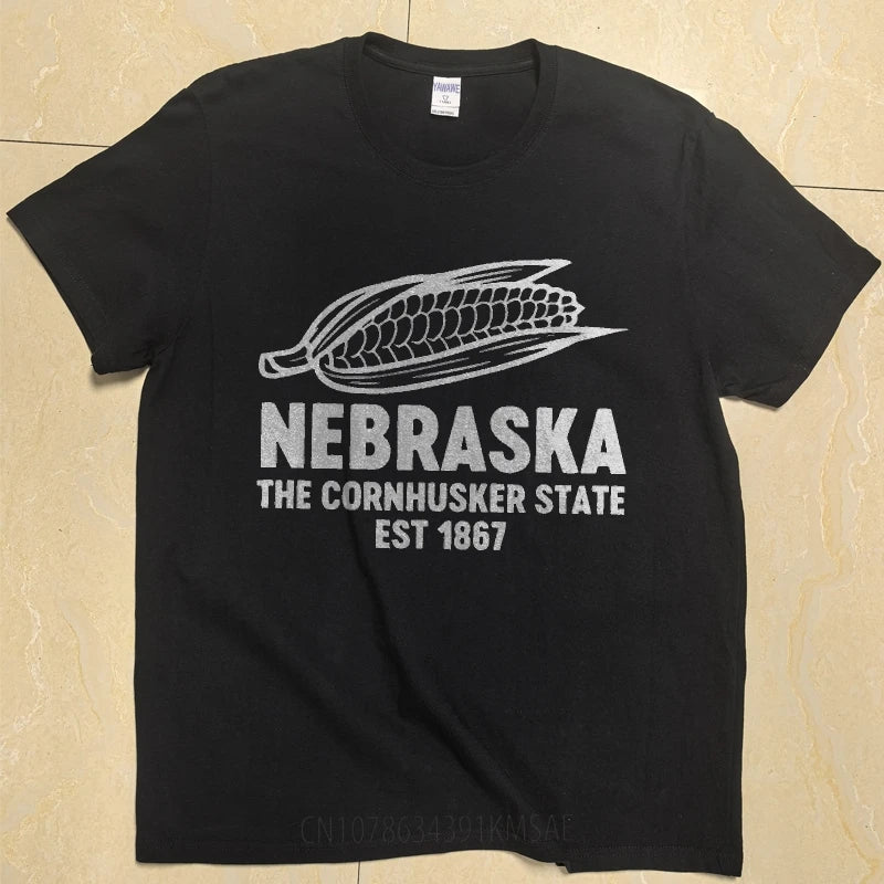 T-shirt Unisex Nebraska The Cornhusker State