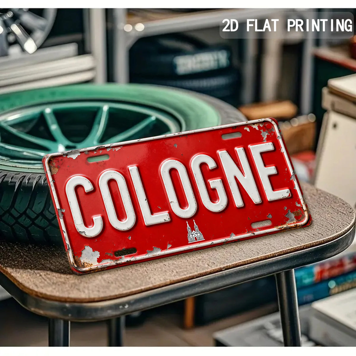 Cologne Tin Sign